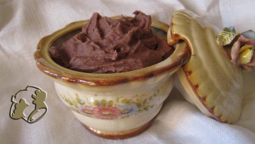 Crema dulce de alubias rojas