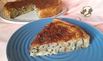 QUICHE DI LENTICCHIE E FINOCCHIO AL CAVIALE