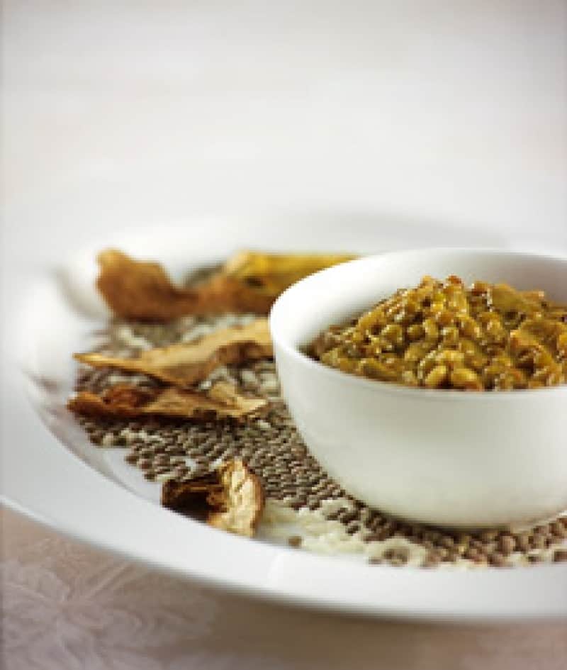 Risotto-de-lentejas-con-boletus