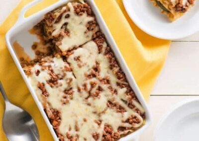 Lentil lasagna