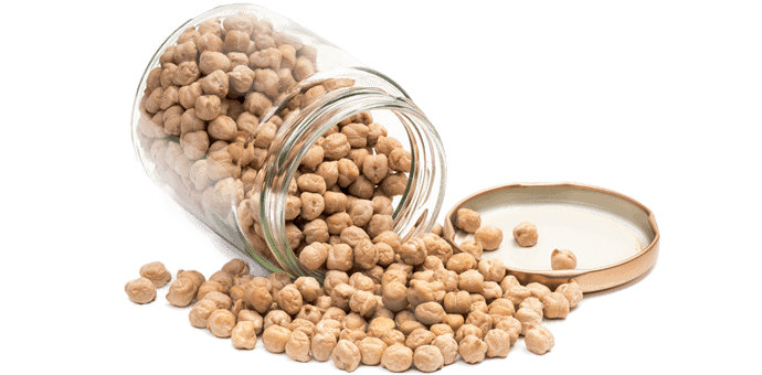 Valores nutricionais do grão-de-bico 