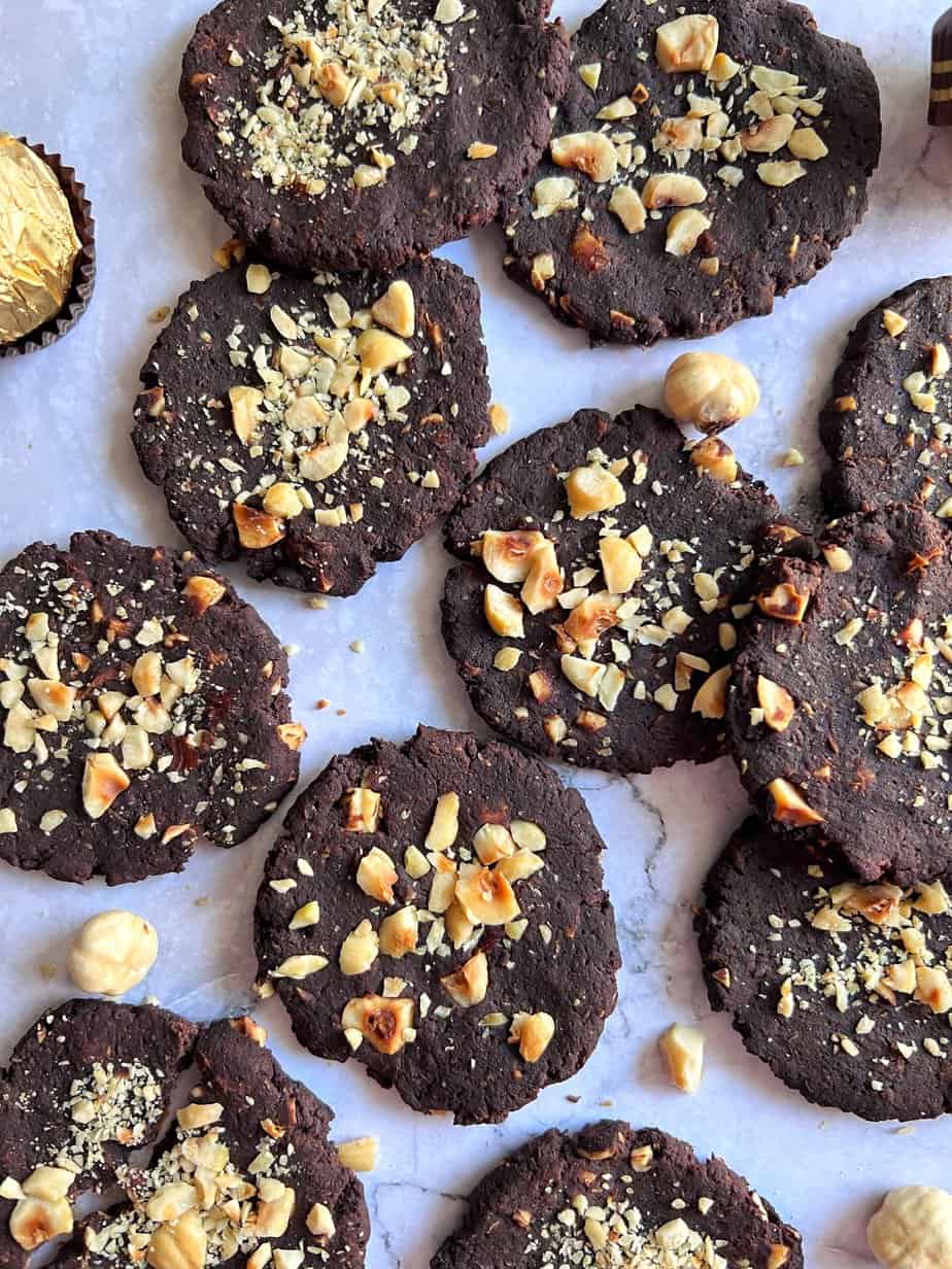 Biscoitos Ferrero Rocher ricos em proteínas